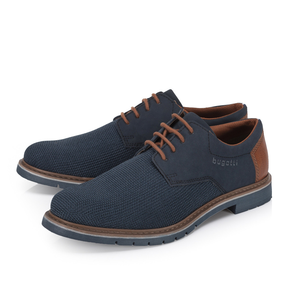 detail Pánské polobotky BUGATTI 335-AVE01-6955-4141 modrá S6