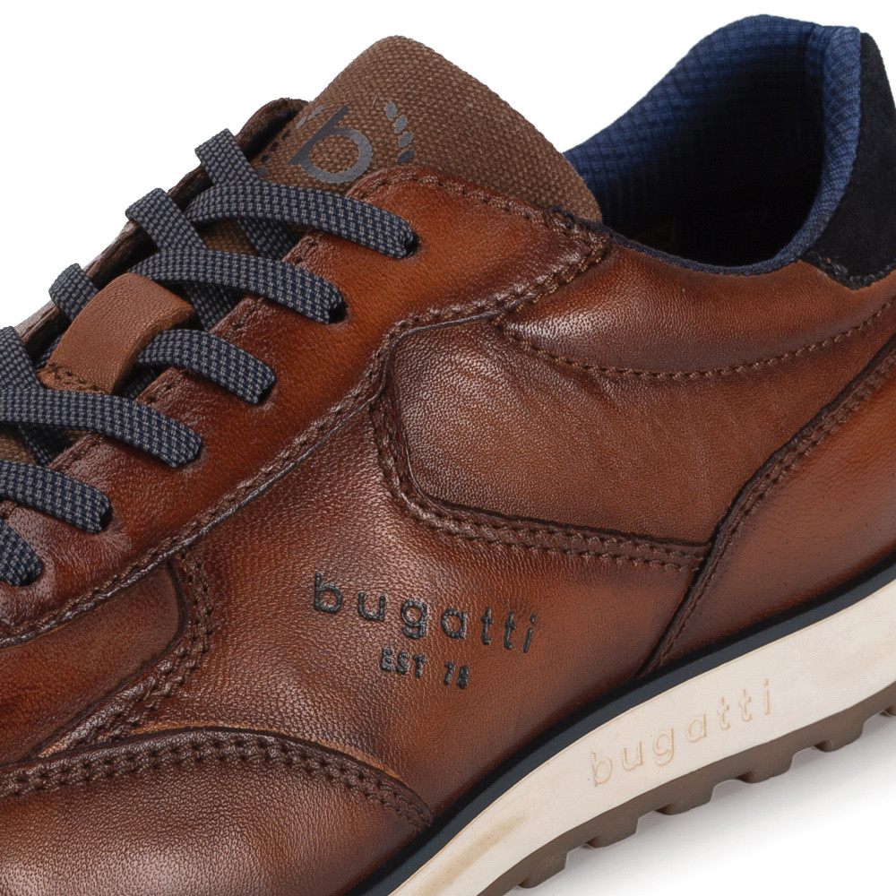 detail Pánské polobotky BUGATTI 335-A021P-4000-6300 hnědá S6