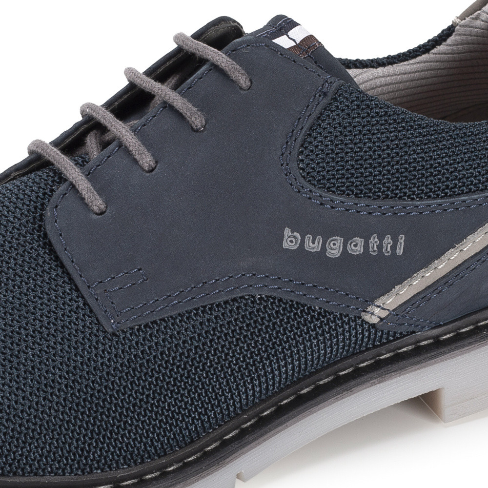 detail Pánské polobotky BUGATTI 331-AW201-6915-4141 modrá S6