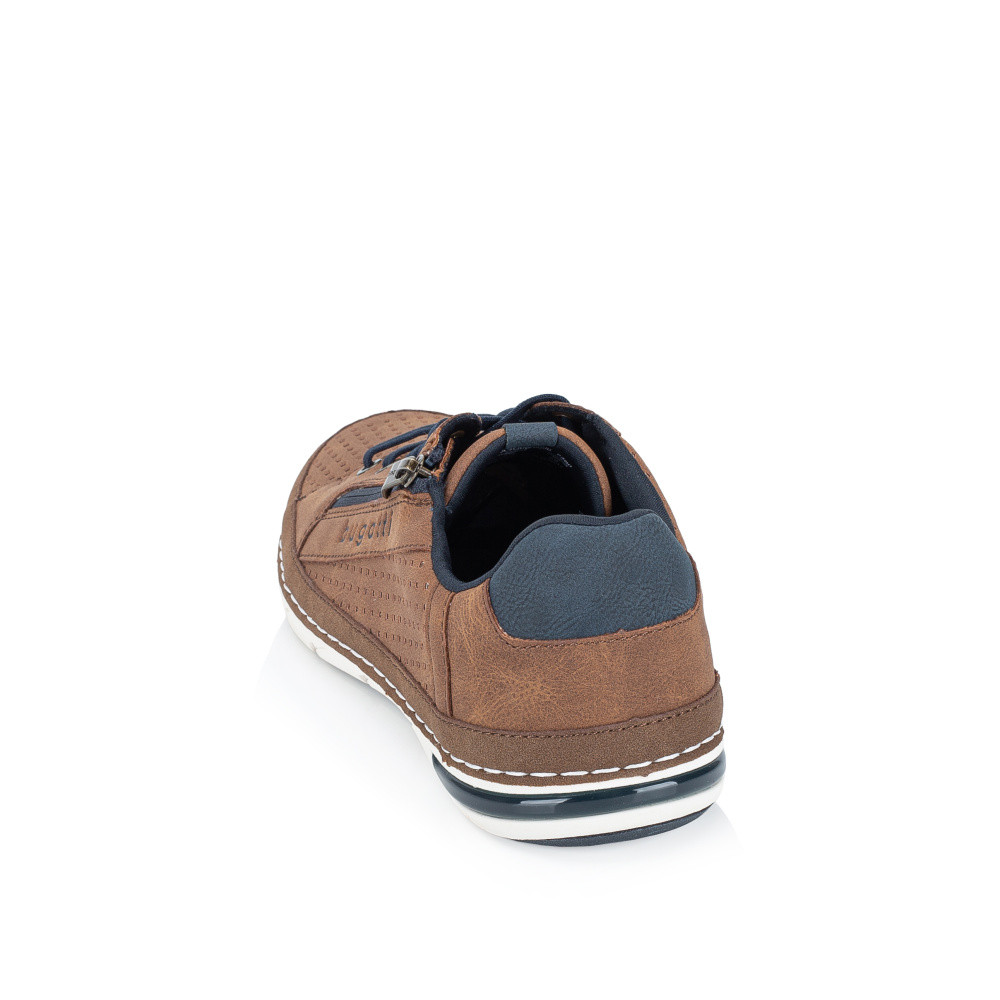 detail Pánské polobotky BUGATTI 321-ASG05-5500-6300 hnědá S6