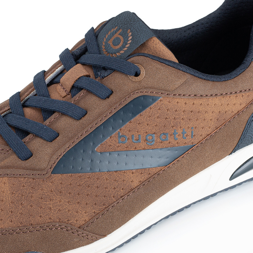 detail Pánské polobotky BUGATTI 321-A3819-5000-6300 hnědá S6