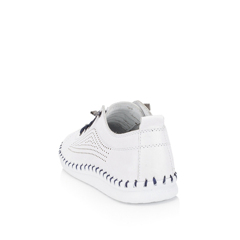 detail Dámské polobotky IBERIUS 064-6019B bílá S6