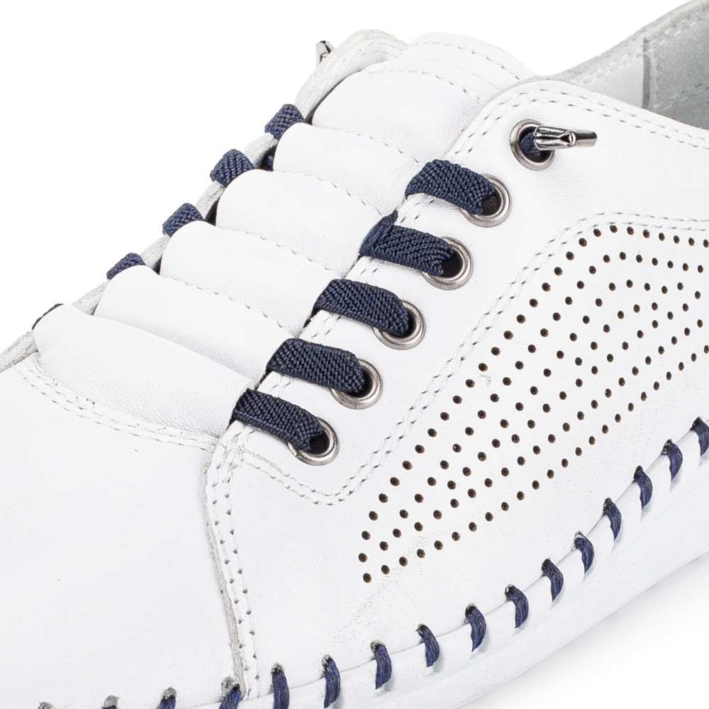 detail Dámské polobotky IBERIUS 064-6019B bílá S6