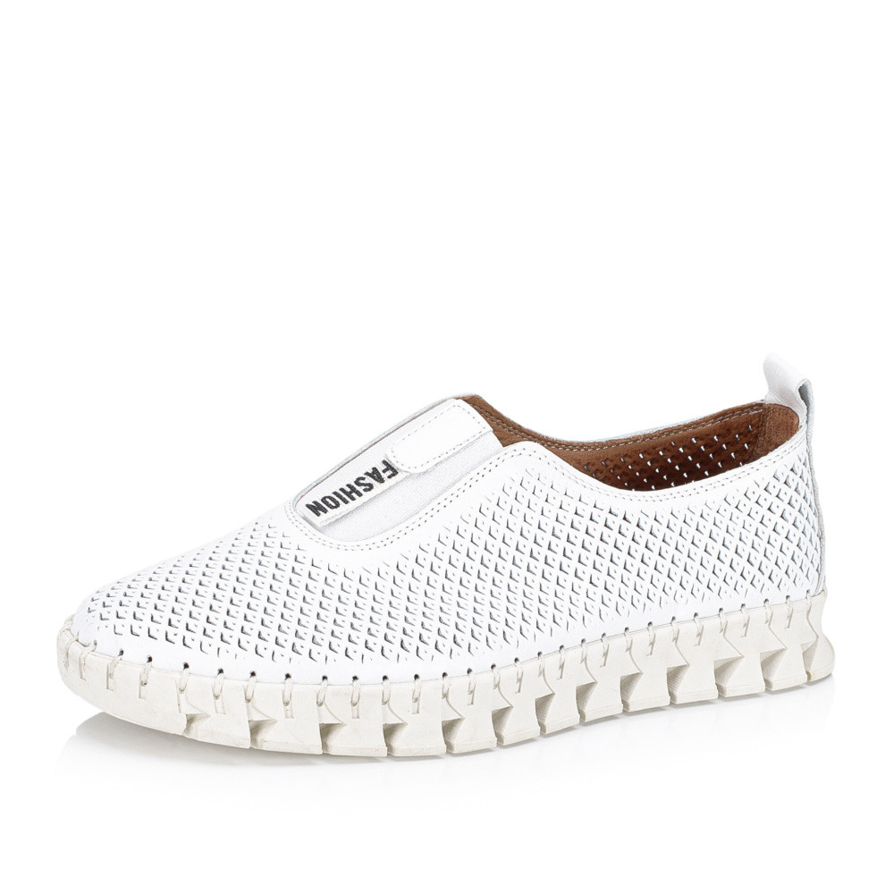 detail Dámské mokasíny IBERIUS P420-2002-619 12 bílá S6