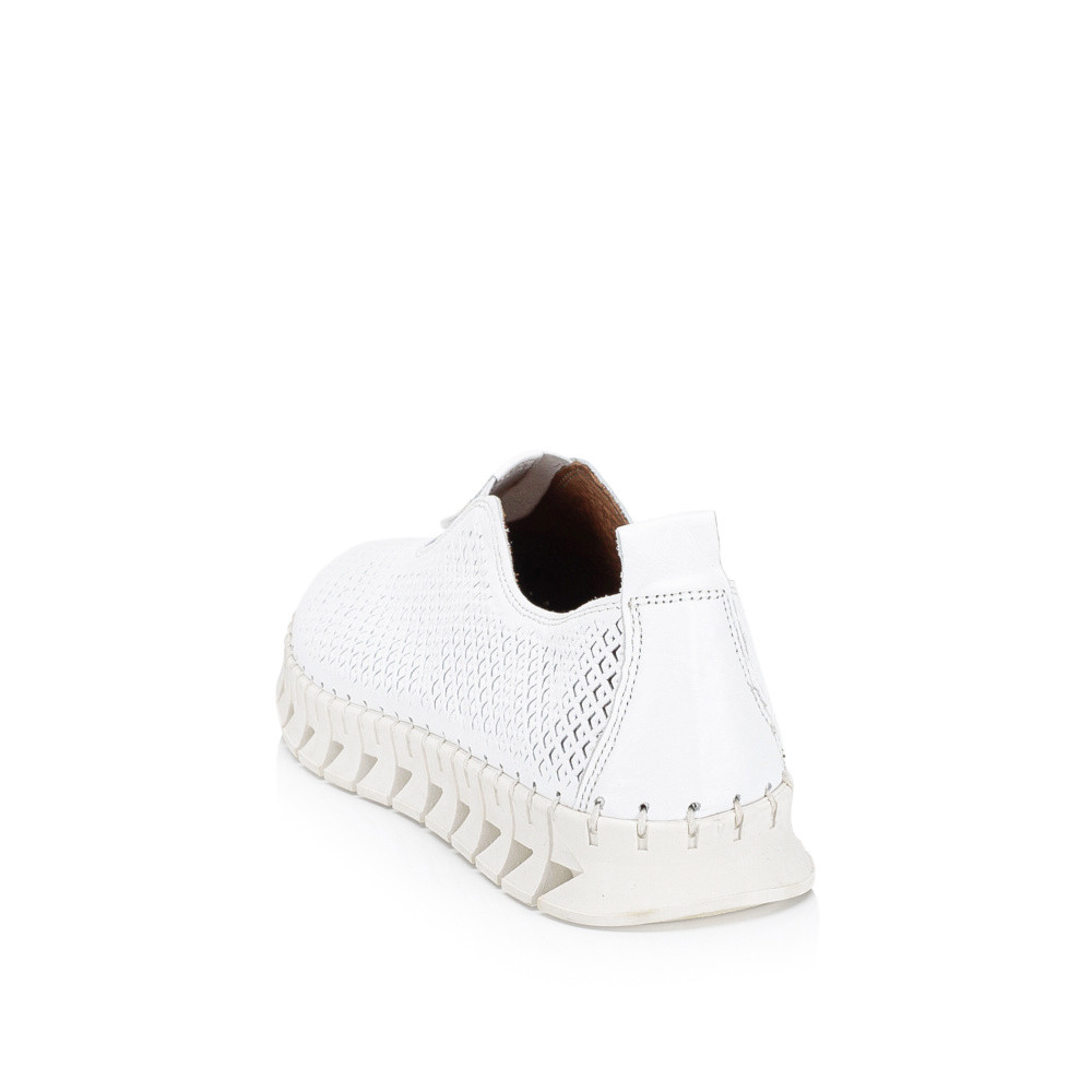 detail Dámské mokasíny IBERIUS P420-2002-619 12 bílá S6