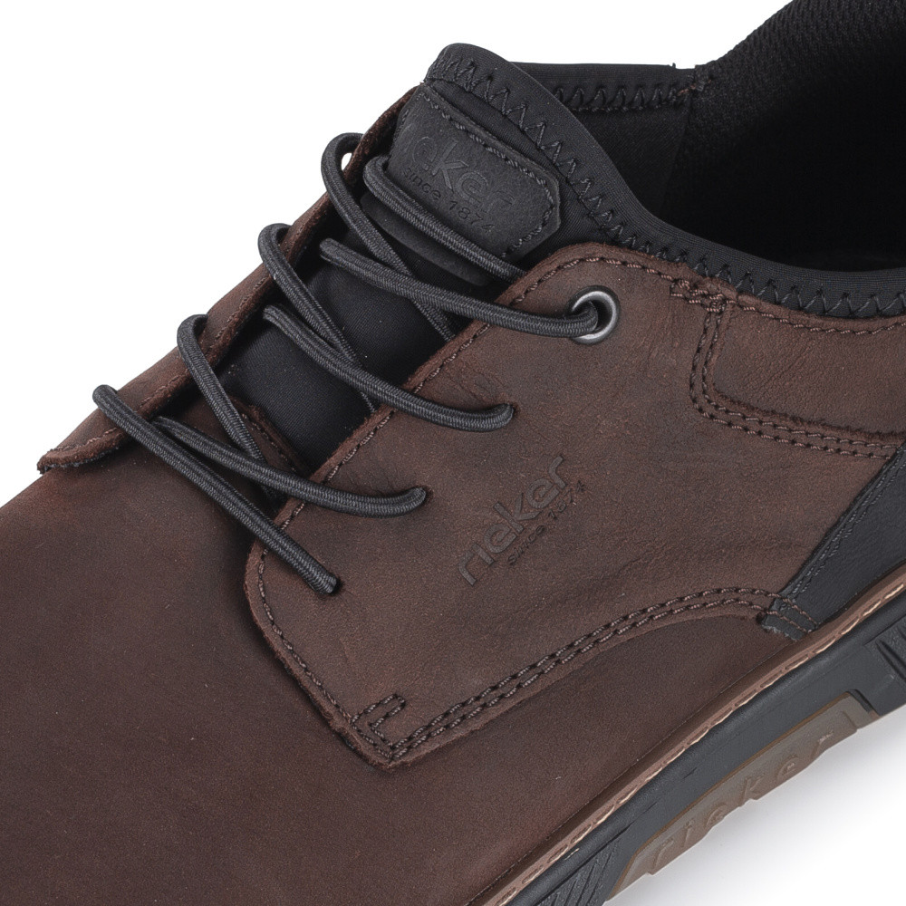 detail Pánské polobotky RIEKER B3357-26 hnědá W6