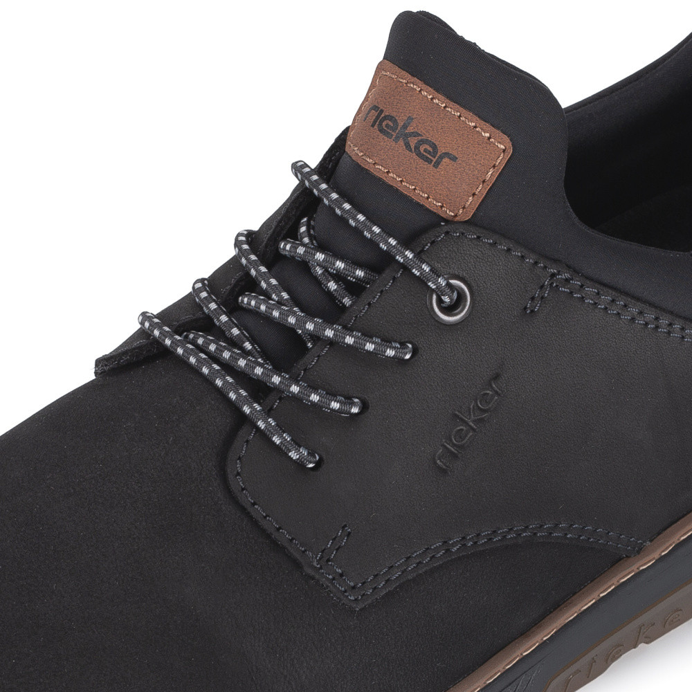 detail Pánské polobotky RIEKER B3360-00 černá W6