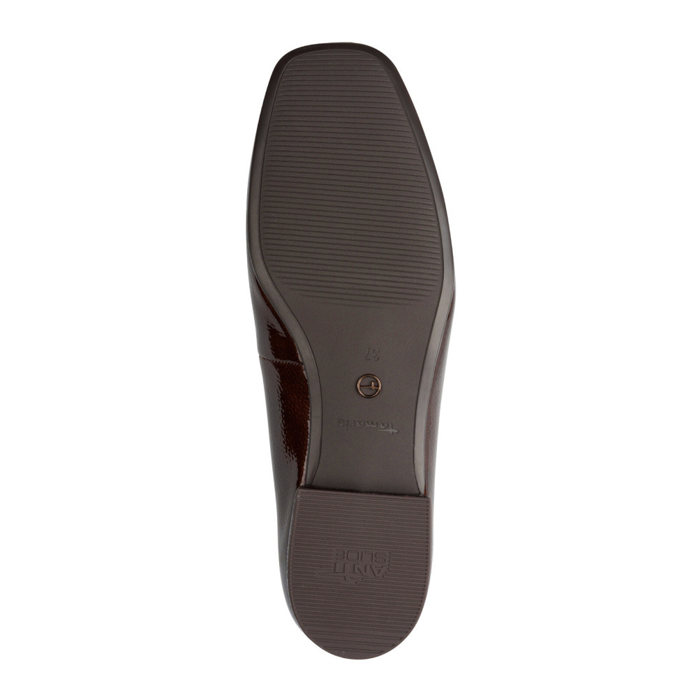 detail Dámské baleríny TAMARIS 22156-47-359 hnědá W6