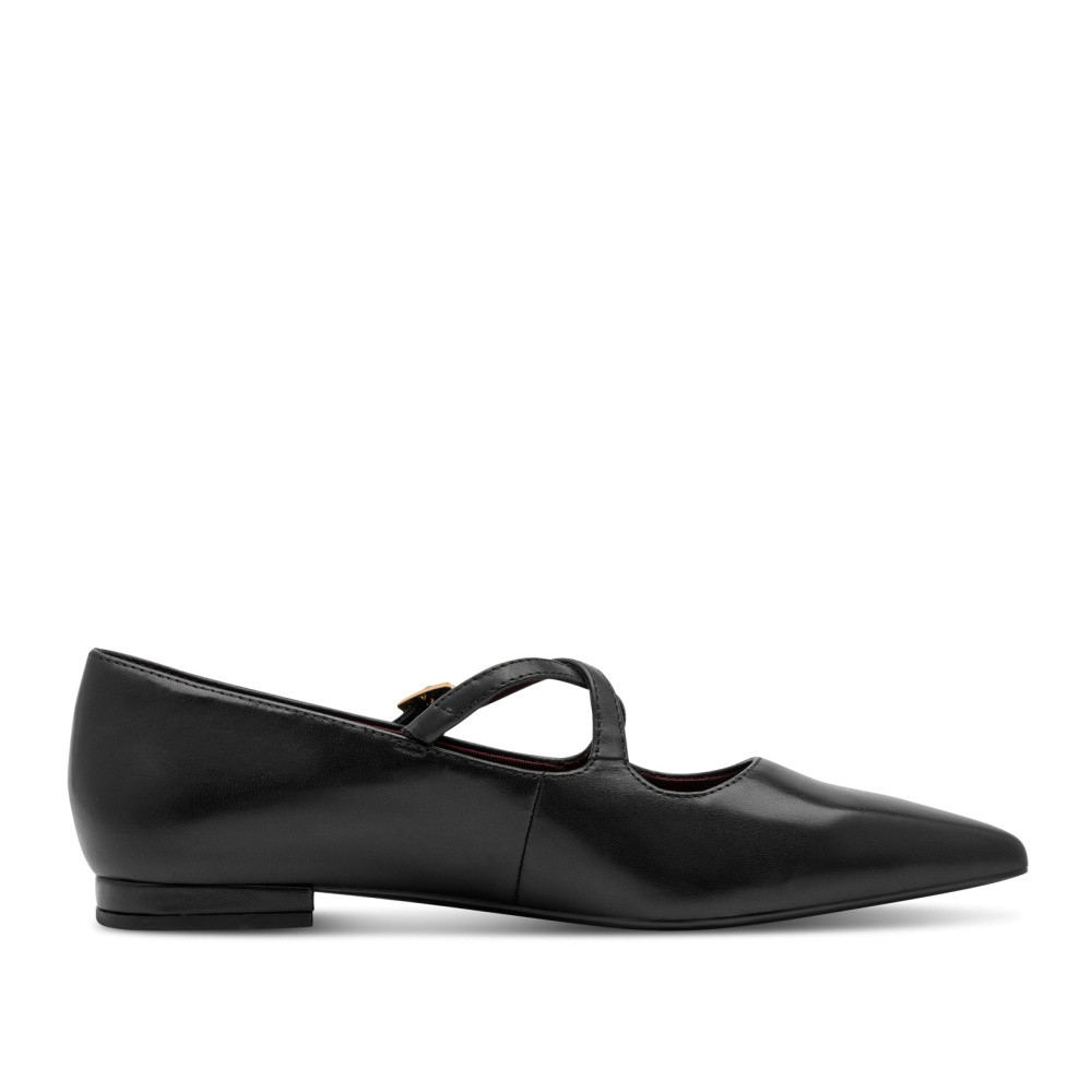 detail Dámské baleríny TAMARIS 1-22161-47   BLACK LEATHER 003   H/W6