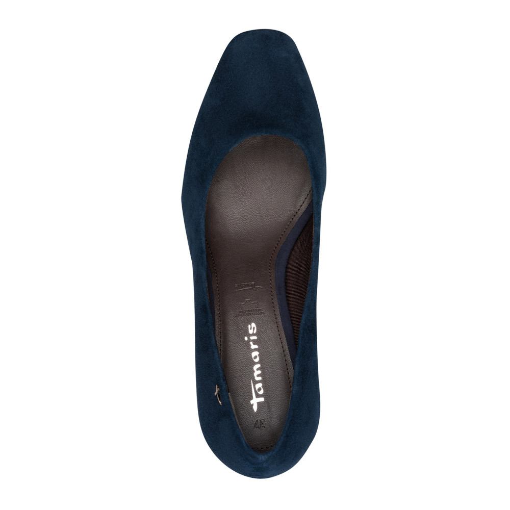 detail Dámské lodičky TAMARIS 1-22437-47   NAVY SUEDE 807   H/W6