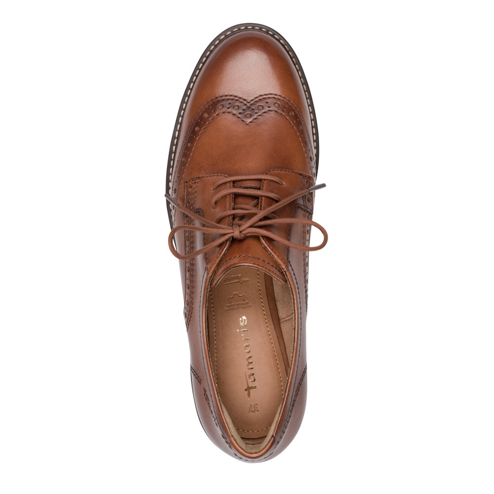 detail Dámské polobotky TAMARIS 23205-47-305 hnědá W6