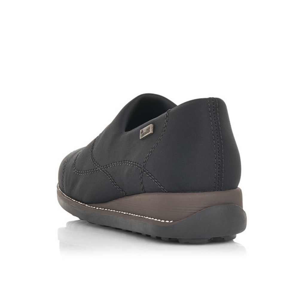 detail Dámské mokasíny RIEKER 44260-00 černá W0