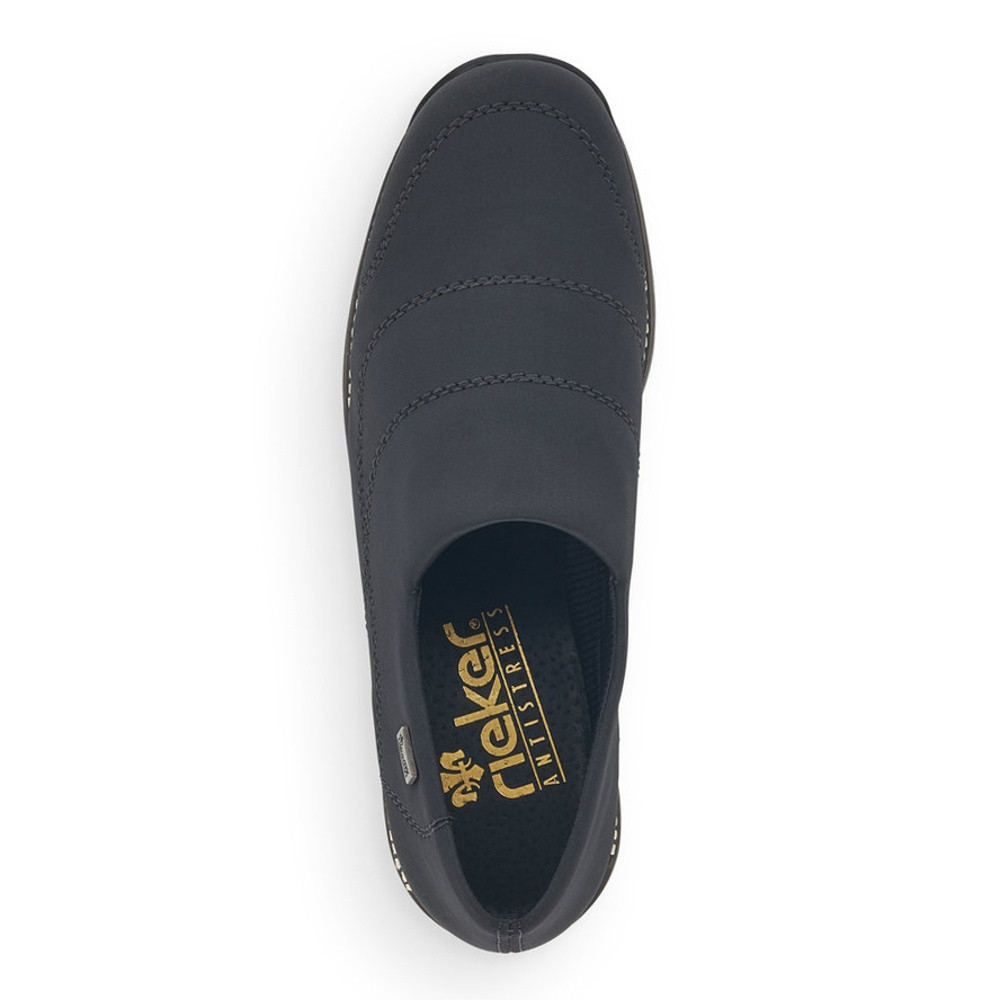 detail Dámské mokasíny RIEKER RIE-1015644-W0 černá