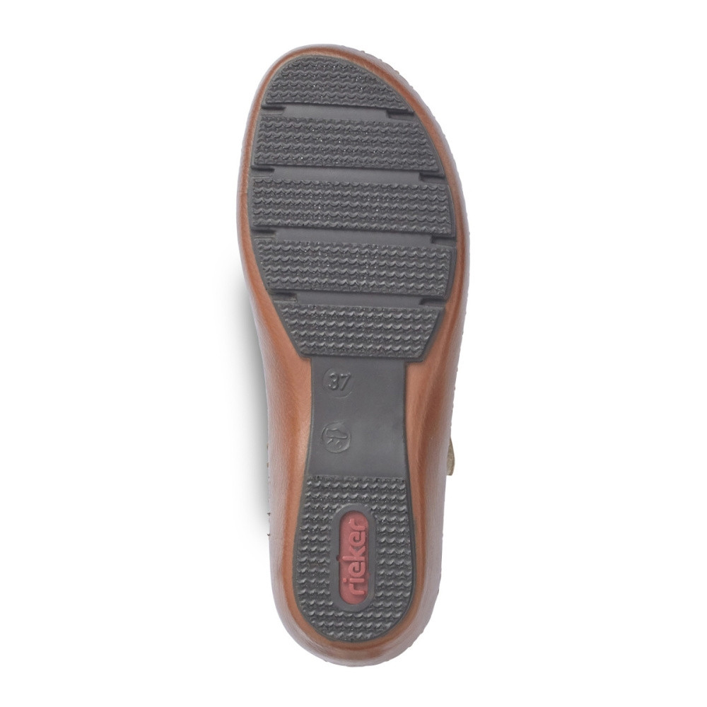 detail Dámské polobotky RIEKER 44875-60 béžová S4