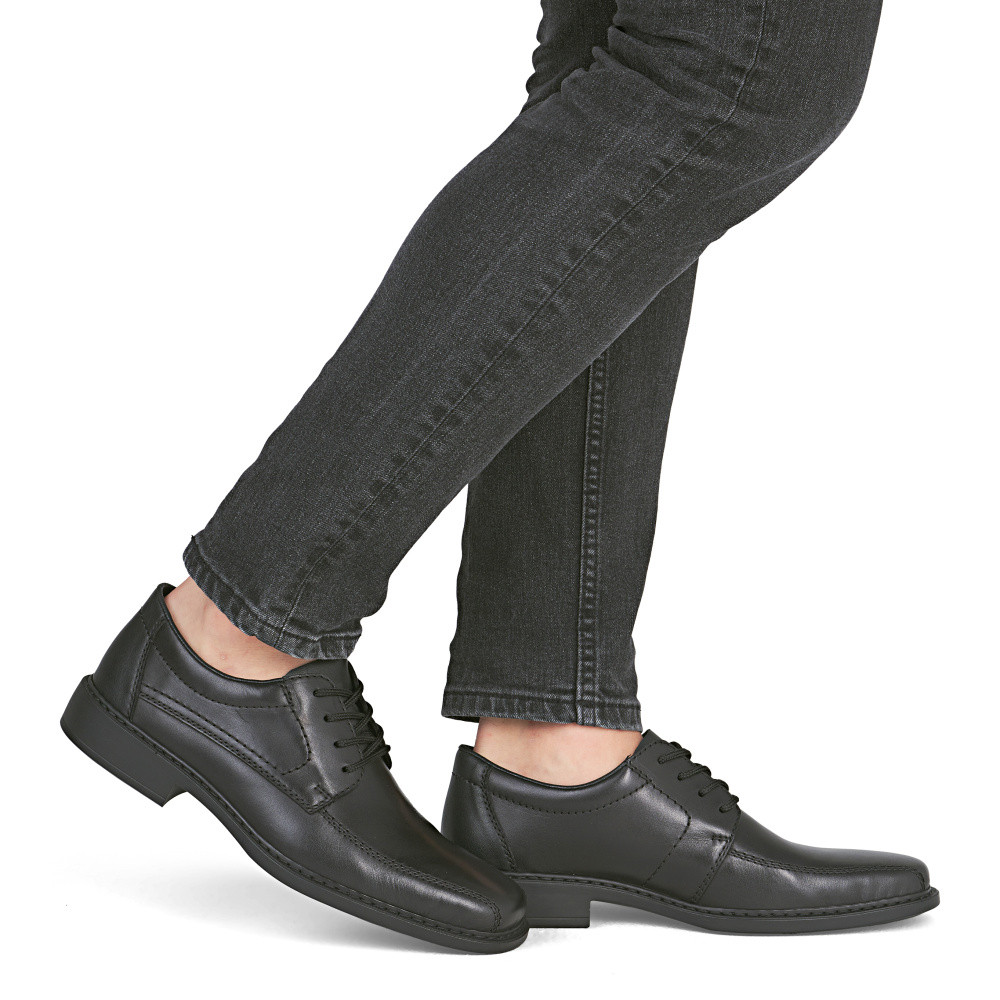 detail Pánské polobotky RIEKER B0812-00 černá S6