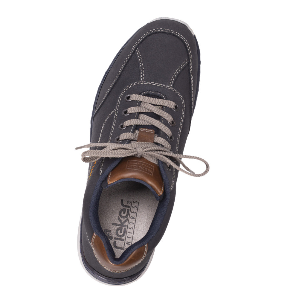 detail Pánské polobotky RIEKER B8933-15 BLAU F/S 9