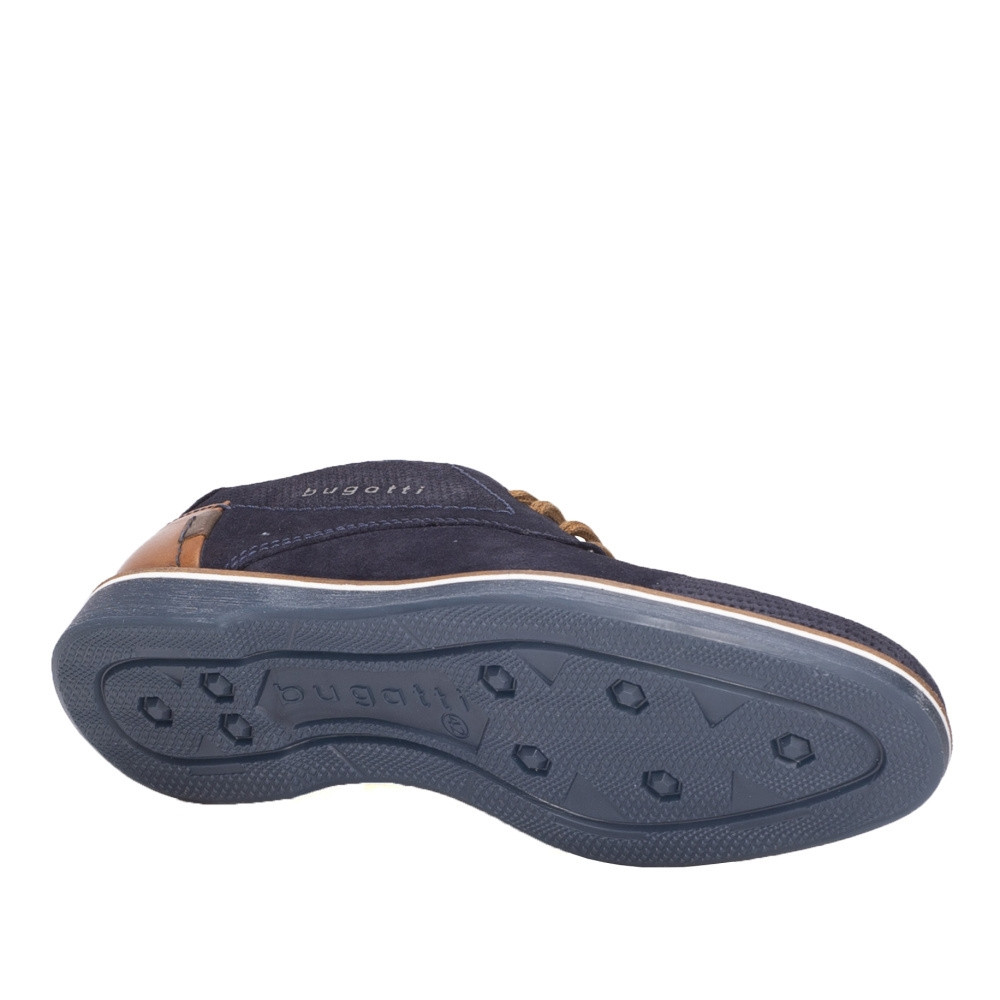 detail Pánské polobotky BUGATTI 64702-4100 modrá S3