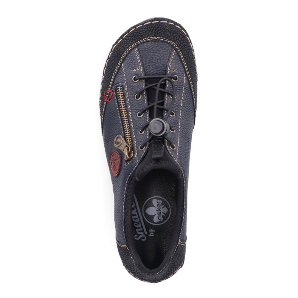 detail Dámské polobotky RIEKER RIE-1017149-W1 modrá