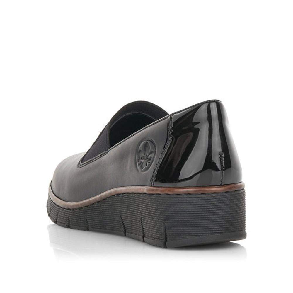 detail Dámské mokasíny RIEKER RIE-1017150-W0 černá