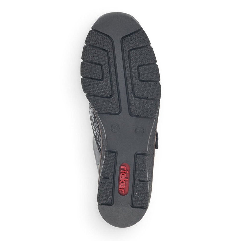 detail Dámské polobotky RIEKER 537C0-00 černá W4