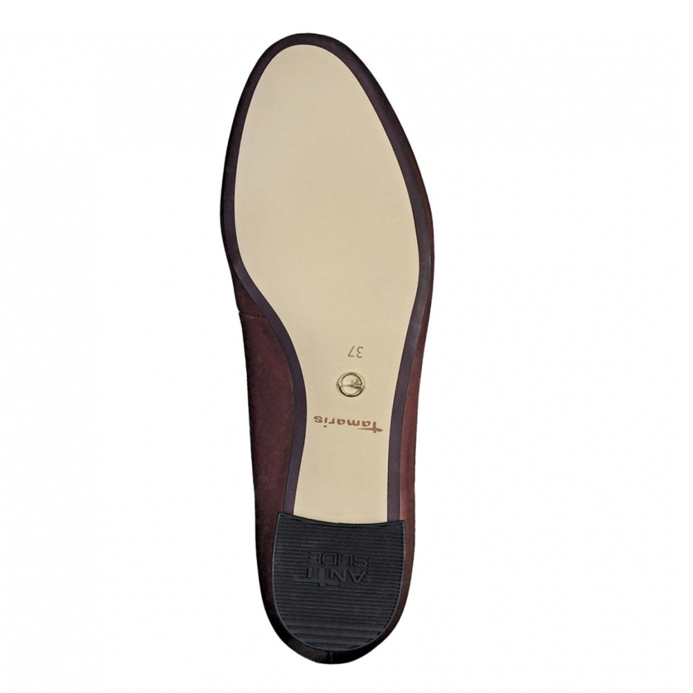 detail Dámské mokasíny TAMARIS TAM-1017297-W9 vínová