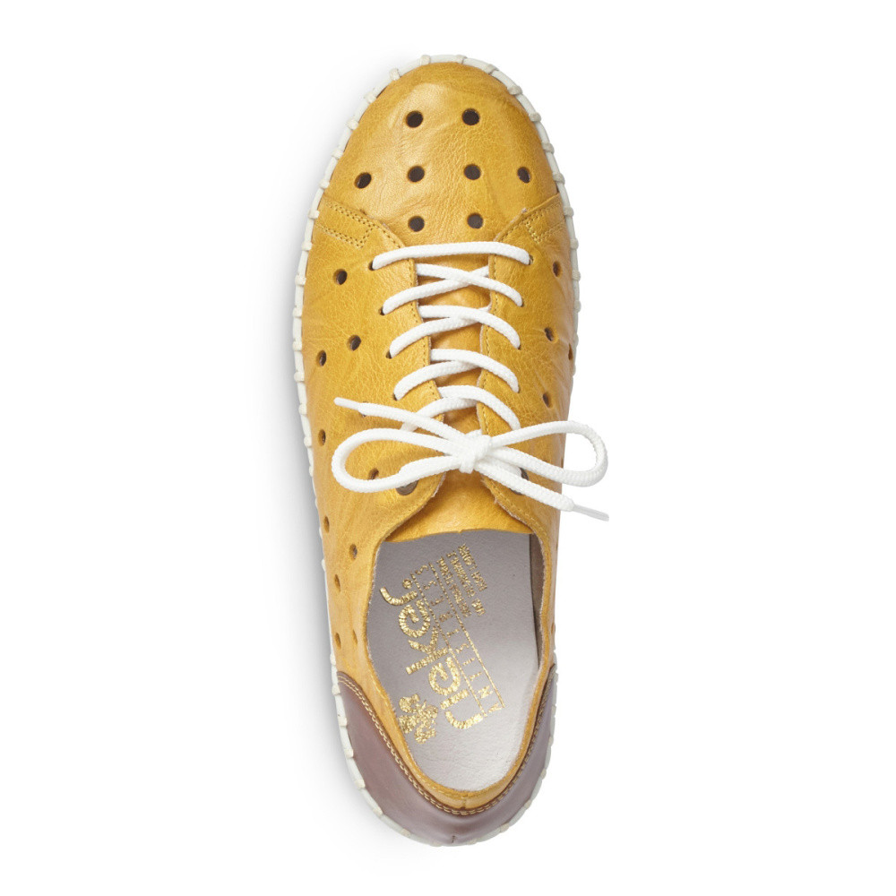 detail Dámské tenisky RIEKER L1336-68 GELB KOMBI S0