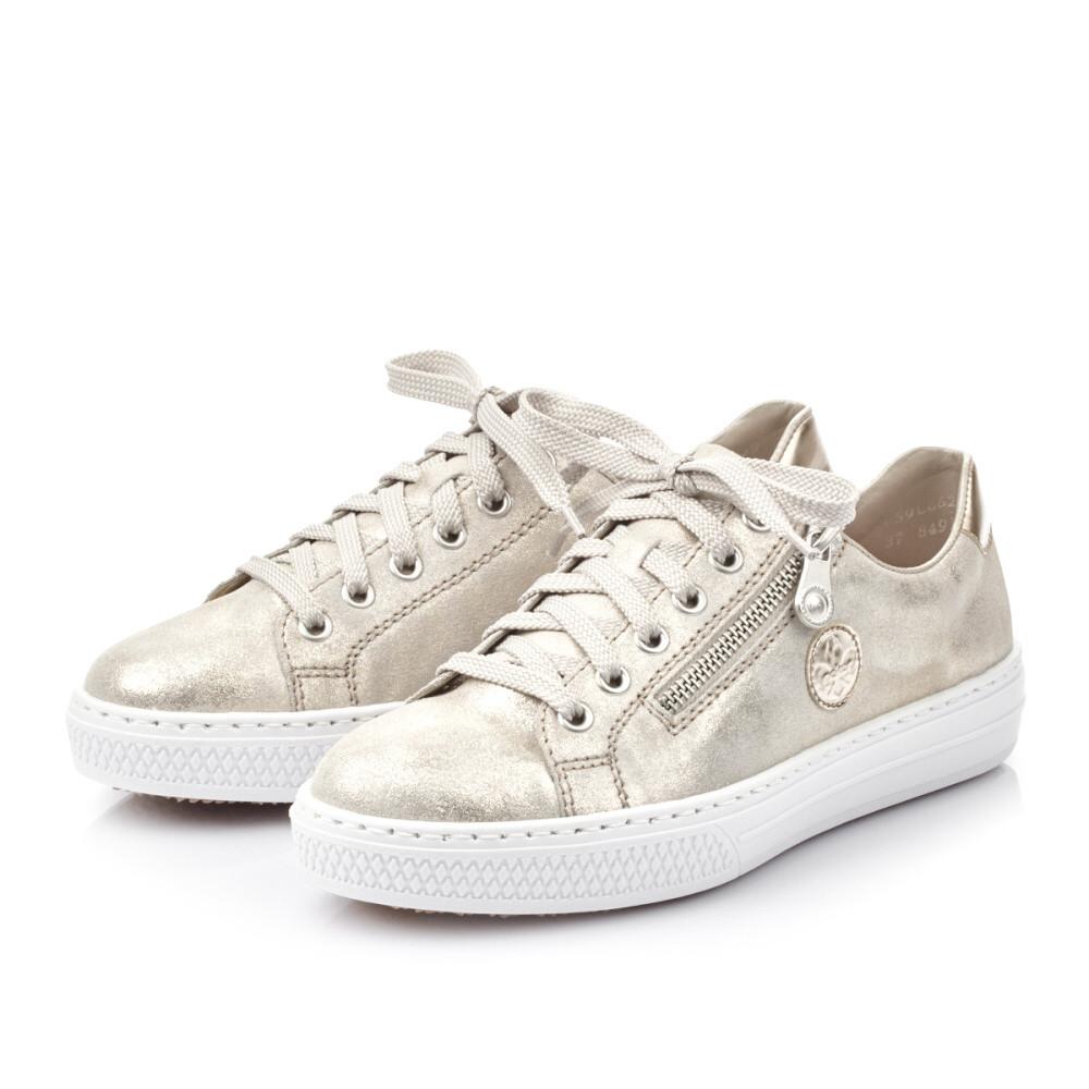 detail Dámské tenisky RIEKER L59L8-62 zlatá S5