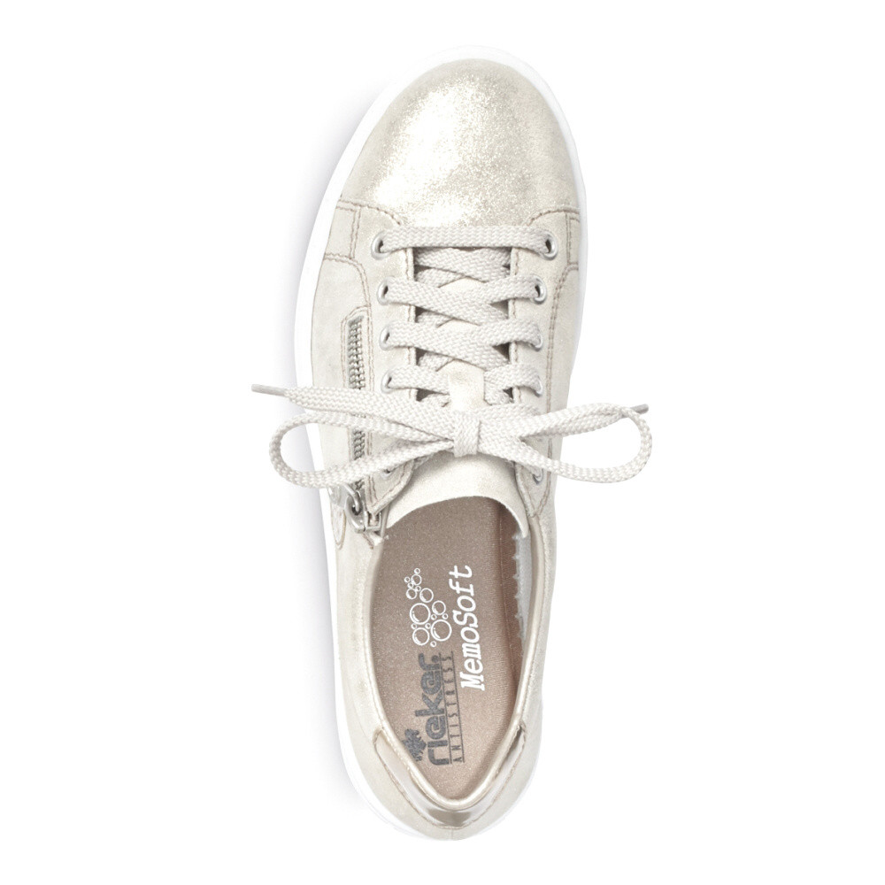 detail Dámské tenisky RIEKER L59L8-62 zlatá S5