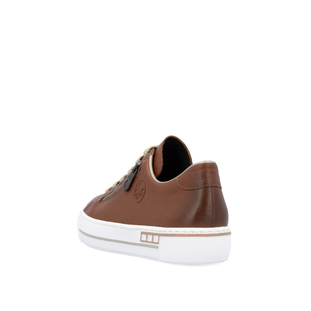 detail Dámské tenisky RIEKER L88C2-24 hnědá S5