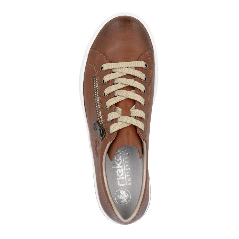 detail Dámské tenisky RIEKER L88C2-24 hnědá S5