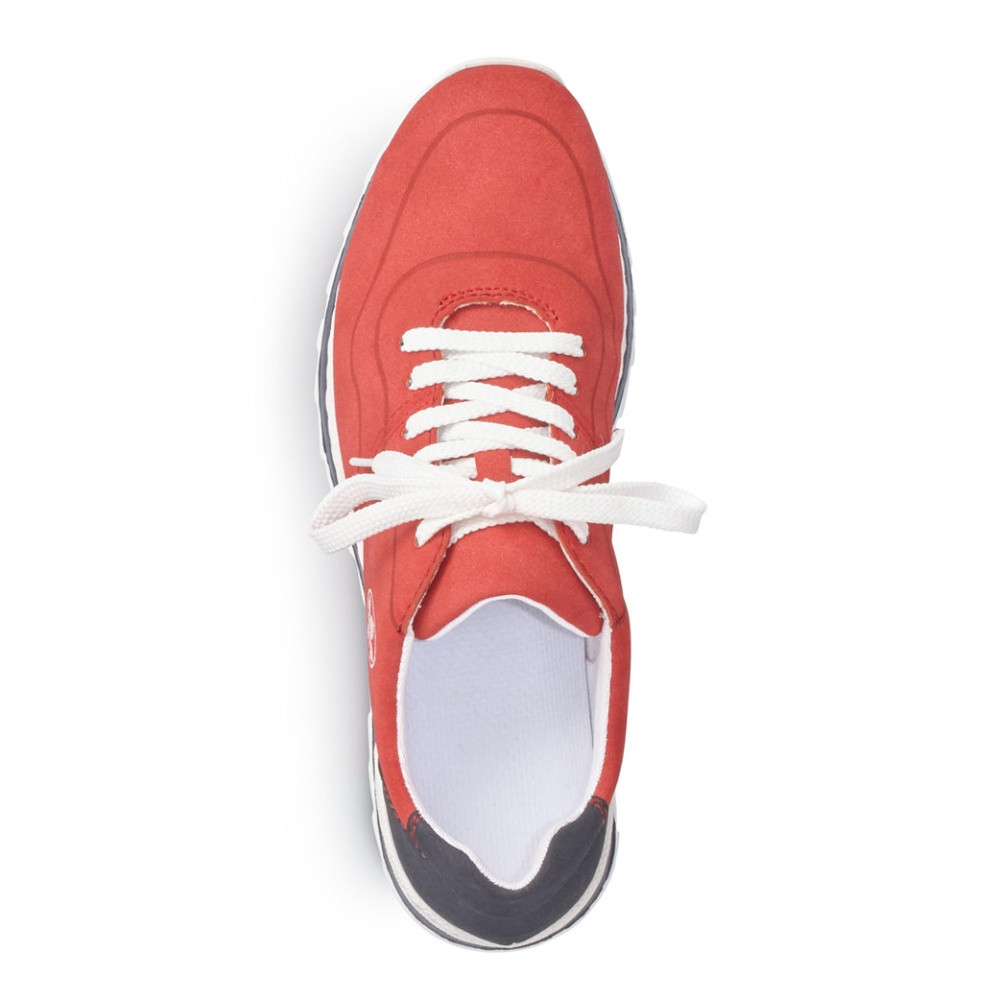 detail Dámske tenisky RIEKER M6929-33 červená S1