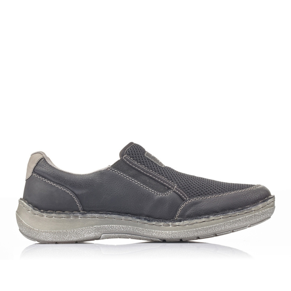 detail Pánské mokasíny RIEKER RIE-1018141-S1 černá