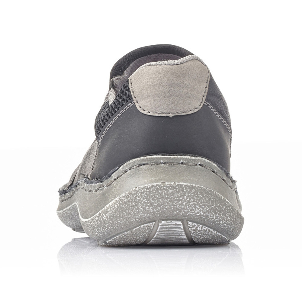 detail Pánské mokasíny RIEKER RIE-1018141-S1 černá