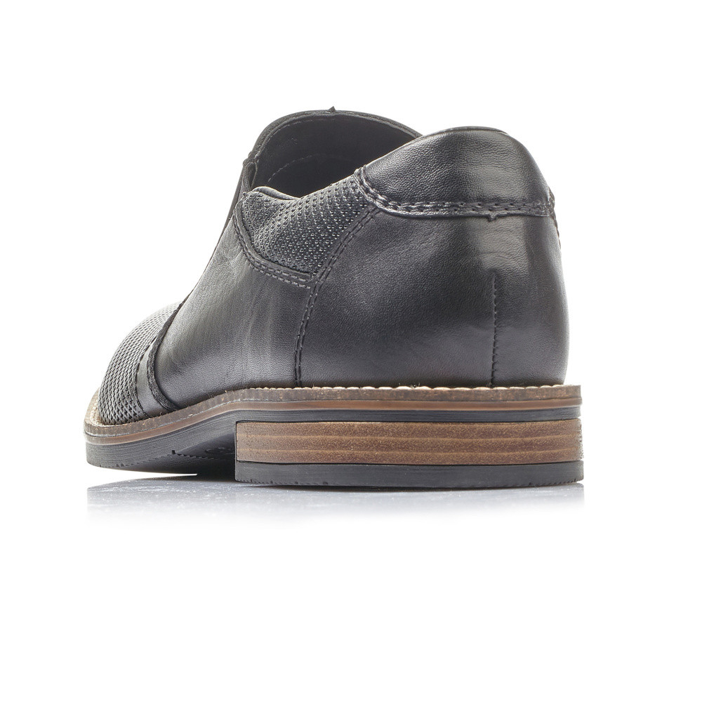 detail Pánské mokasíny RIEKER RIE-1018182-S1 černá