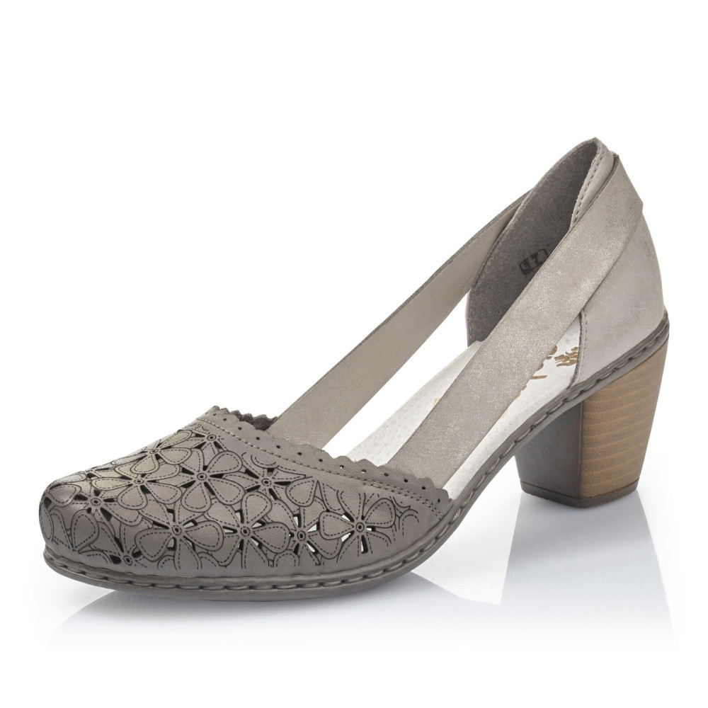 detail Dámské lodičky RIEKER RIE-1018196-S3 béžová