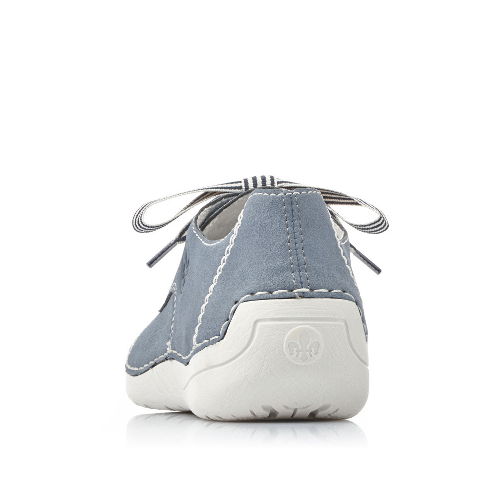 detail Dámské polobotky RIEKER 52520-14 modrá S5