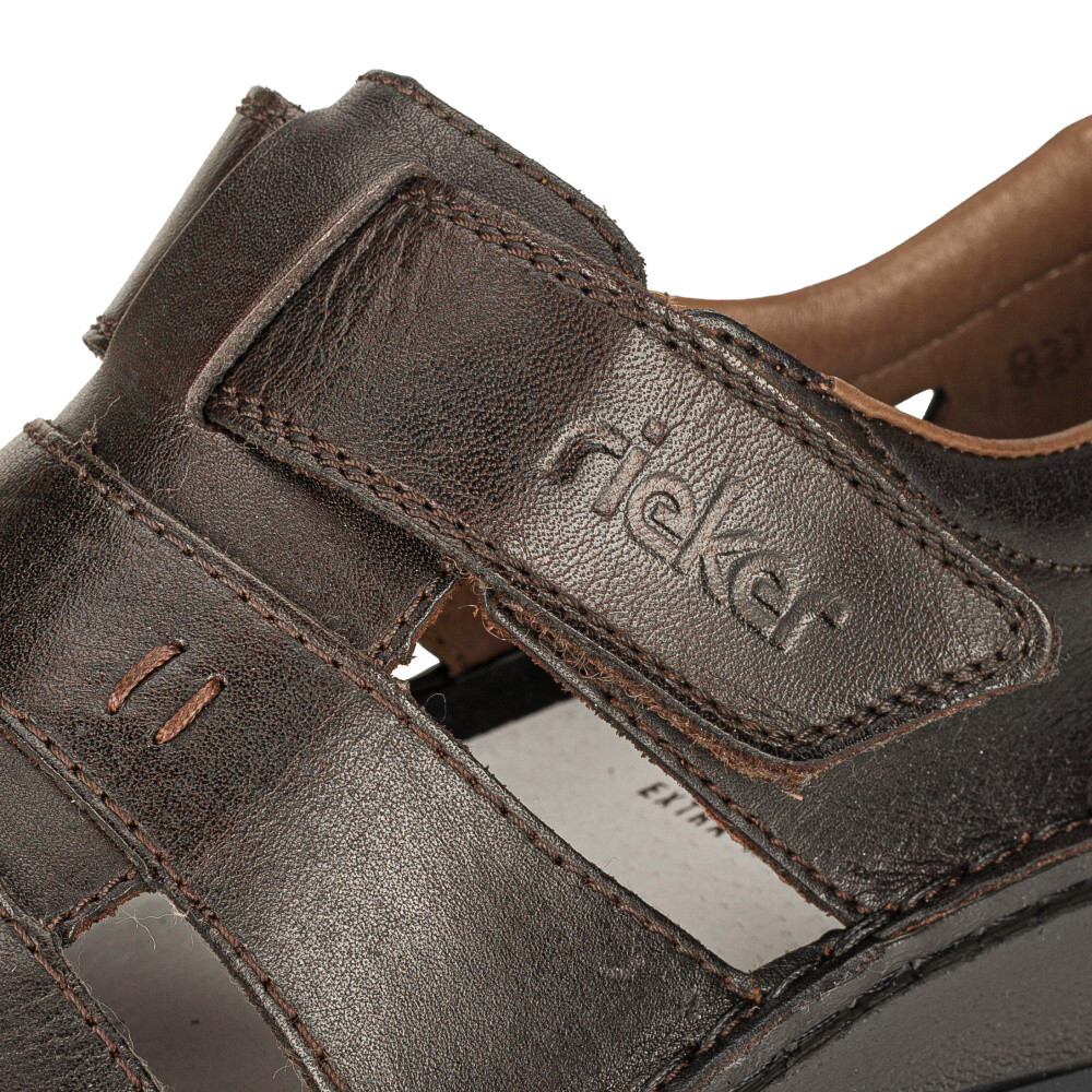 detail Pánské polobotky RIEKER 05279-25 hnědá S5