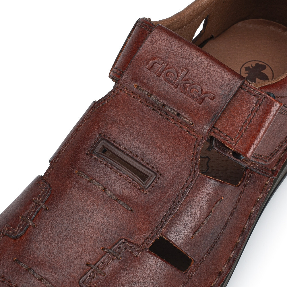 detail Pánské polobotky RIEKER 05284-24 hnědá S5