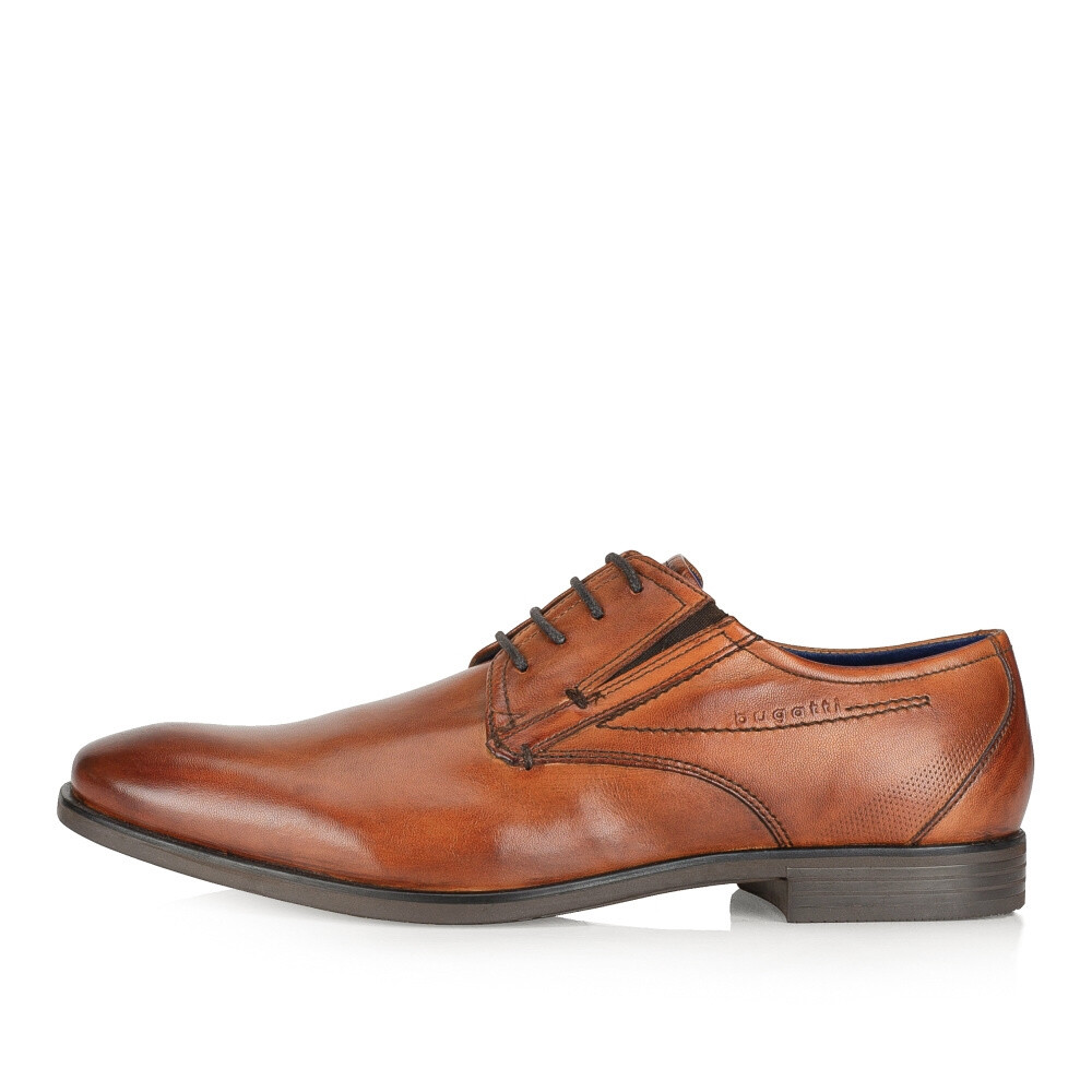 detail Pánské polobotky BUGATTI 19605-6300 hnědá W4