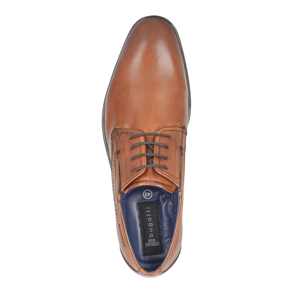 detail Pánské polobotky BUGATTI 19605-6300 hnědá W4