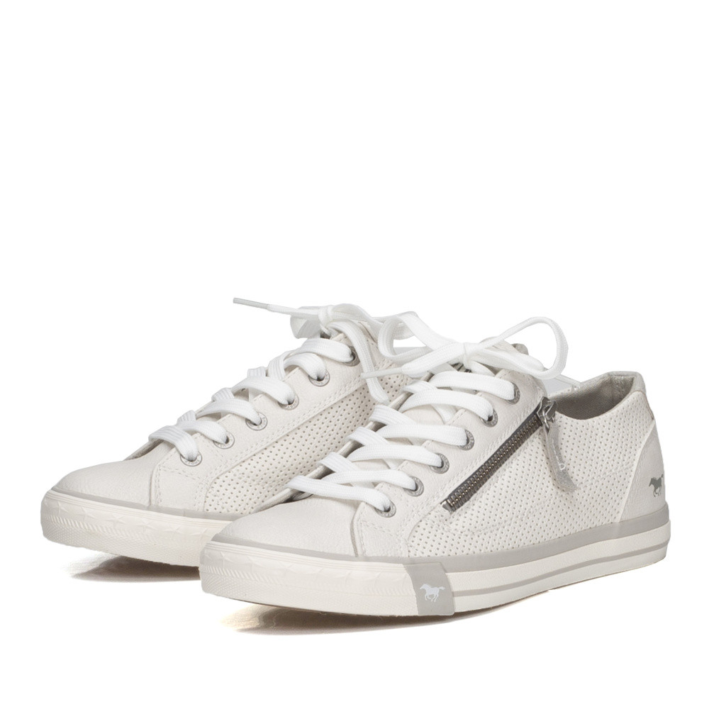 detail Dámské tenisky MUSTANG MUS-1018638-S2 bílá