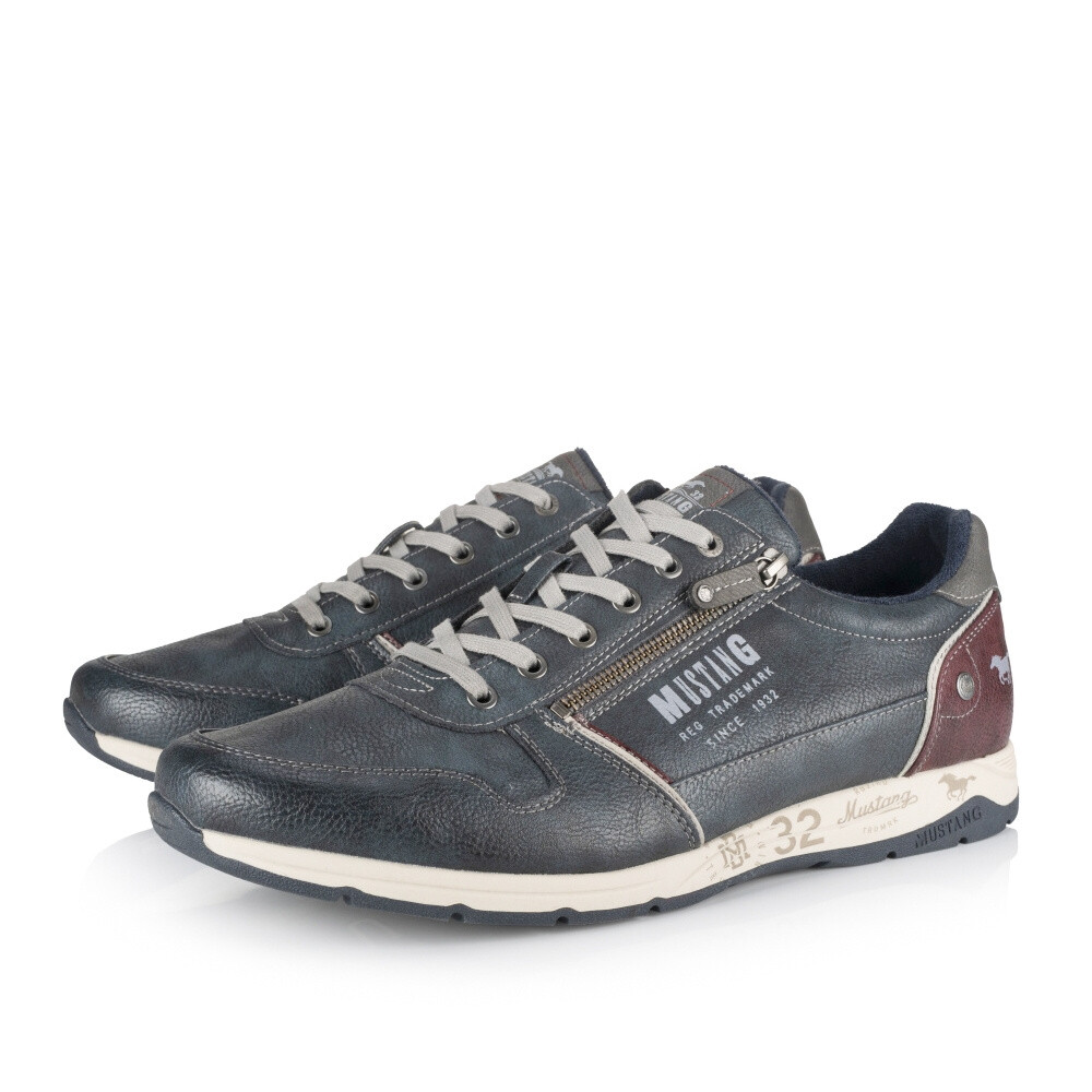 detail Pánské polobotky MUSTANG 4106306-820 modrá W4