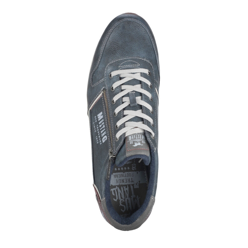 detail Pánské polobotky MUSTANG 4106306-820 modrá W4