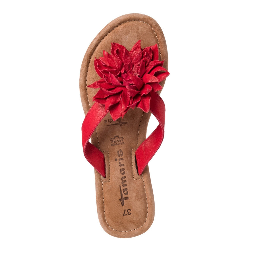 detail Dámské žabky TAMARIS 27131-36-500 červená S1