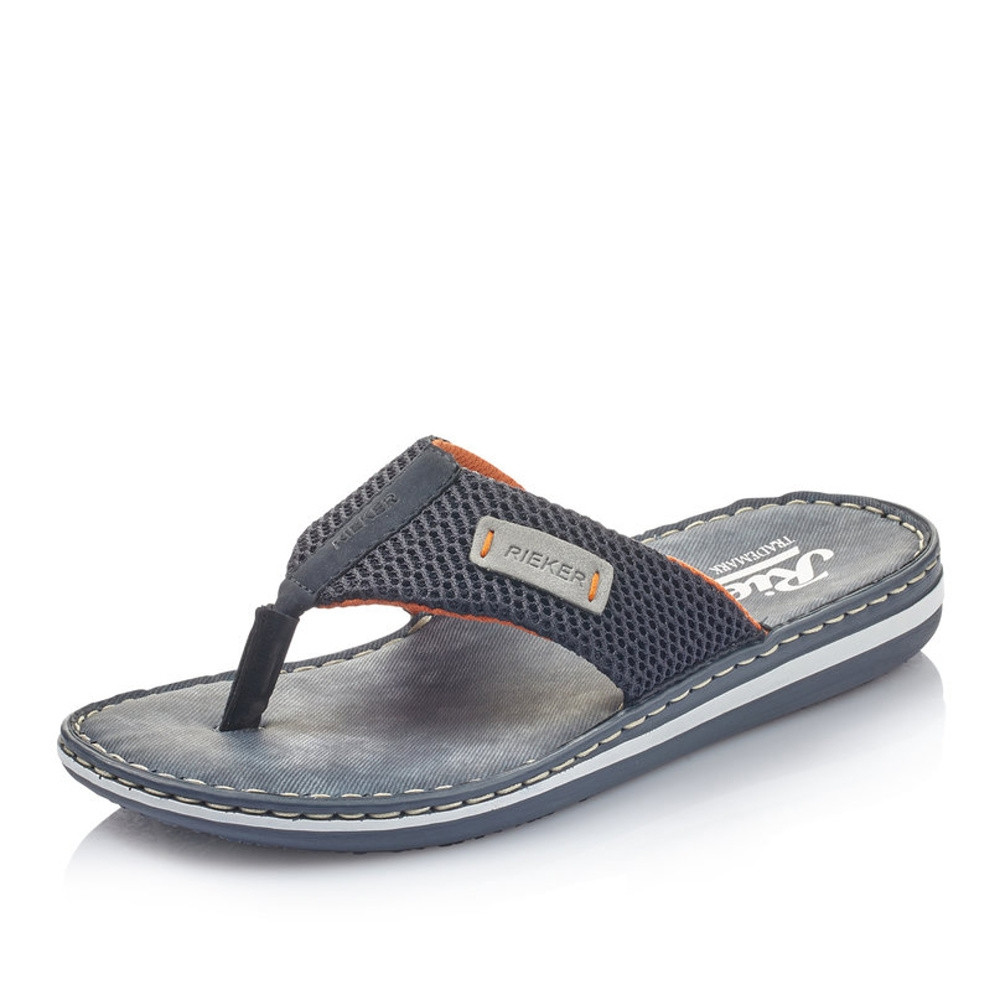 detail Pánské žabky RIEKER RIE-10200153-S1 modrá