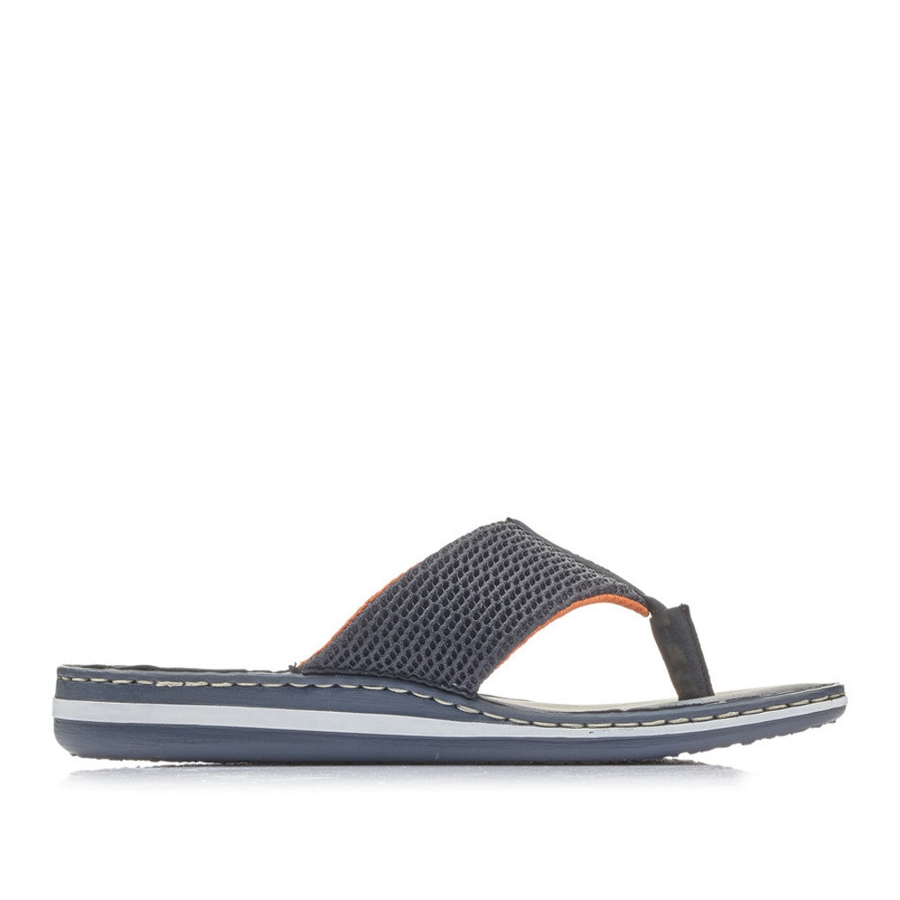 detail Pánské žabky RIEKER RIE-10200153-S1 modrá