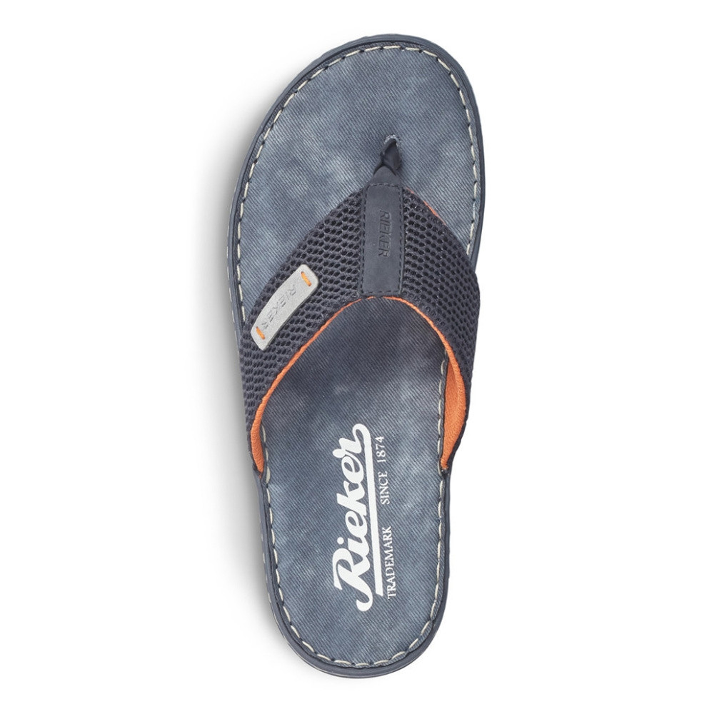 detail Pánské žabky RIEKER RIE-10200153-S1 modrá