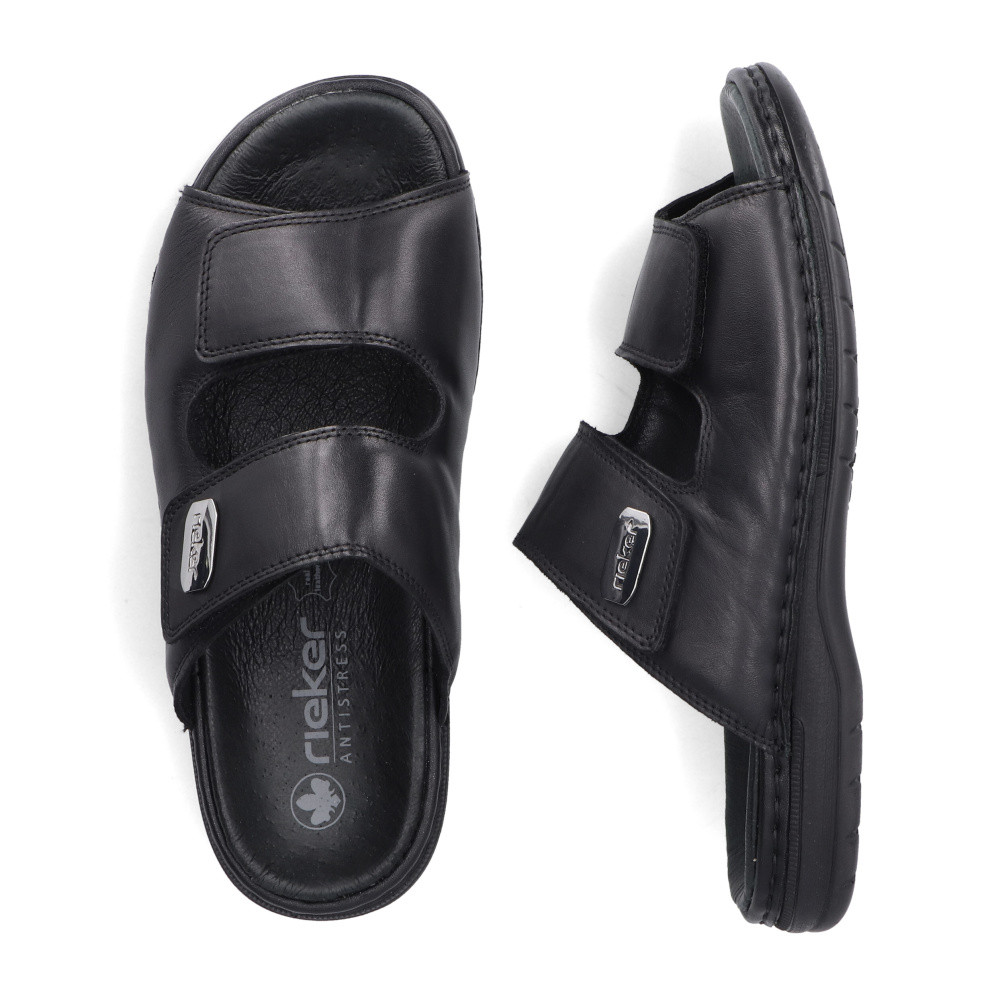 detail Pánské nazouváky RIEKER 25590-00 černá S6