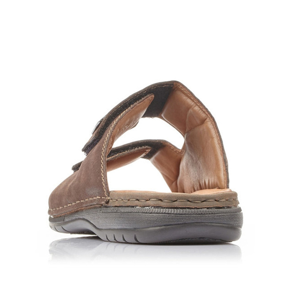 detail Pánske šľapky RIEKER 25590-25 hnedá S5