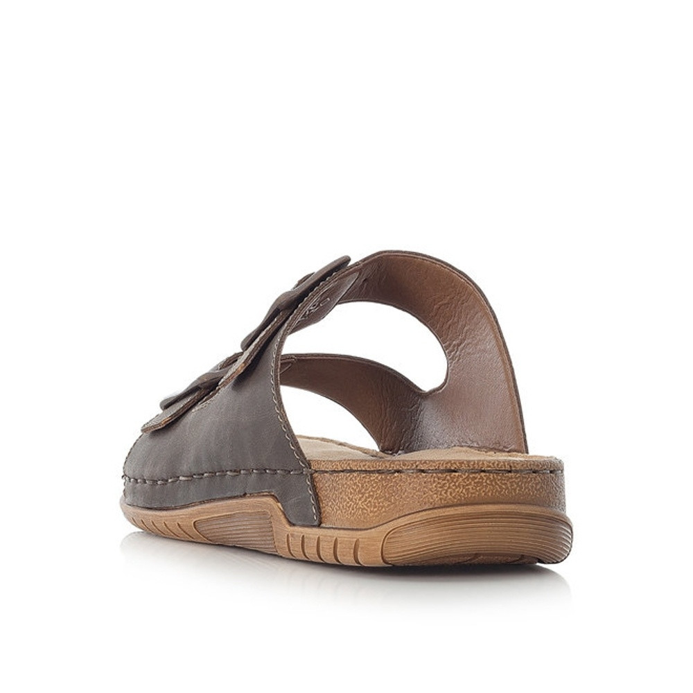 detail Pánské nazouváky RIEKER RIE-10200182-S3 hnědá